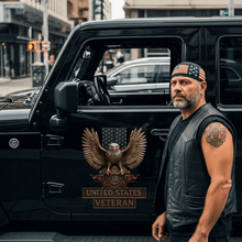 U.S Veteran RevStick Decal For Car