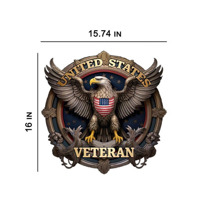 U.S Veteran RevStick Decal For Car