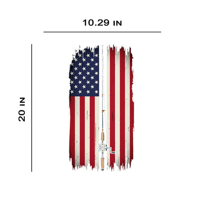 Fishing RevStick Decal For Car