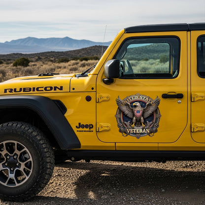 U.S Veteran RevStick Decal For Car
