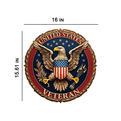 U.S Veteran RevStick Decal For Car