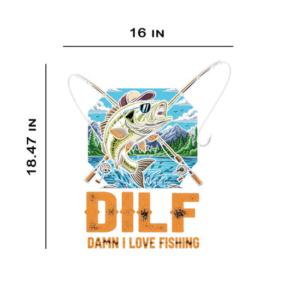 Fishing RevStick Decal For Car